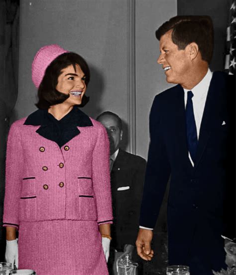 chanel pink suit|jackie kennedy pink suit today.